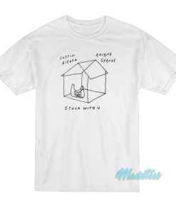 Justin Bieber Ariana Grande Stuck With You T-Shirt Justin Bieber Ariana Grande Stuck With You T-Shirt