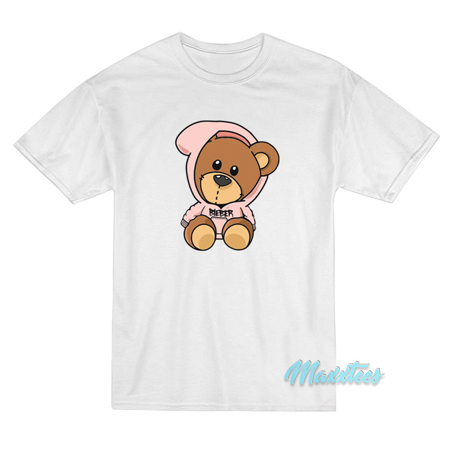 Justin Bieber Bear T-Shirt Justin Bieber Bear T-Shirt