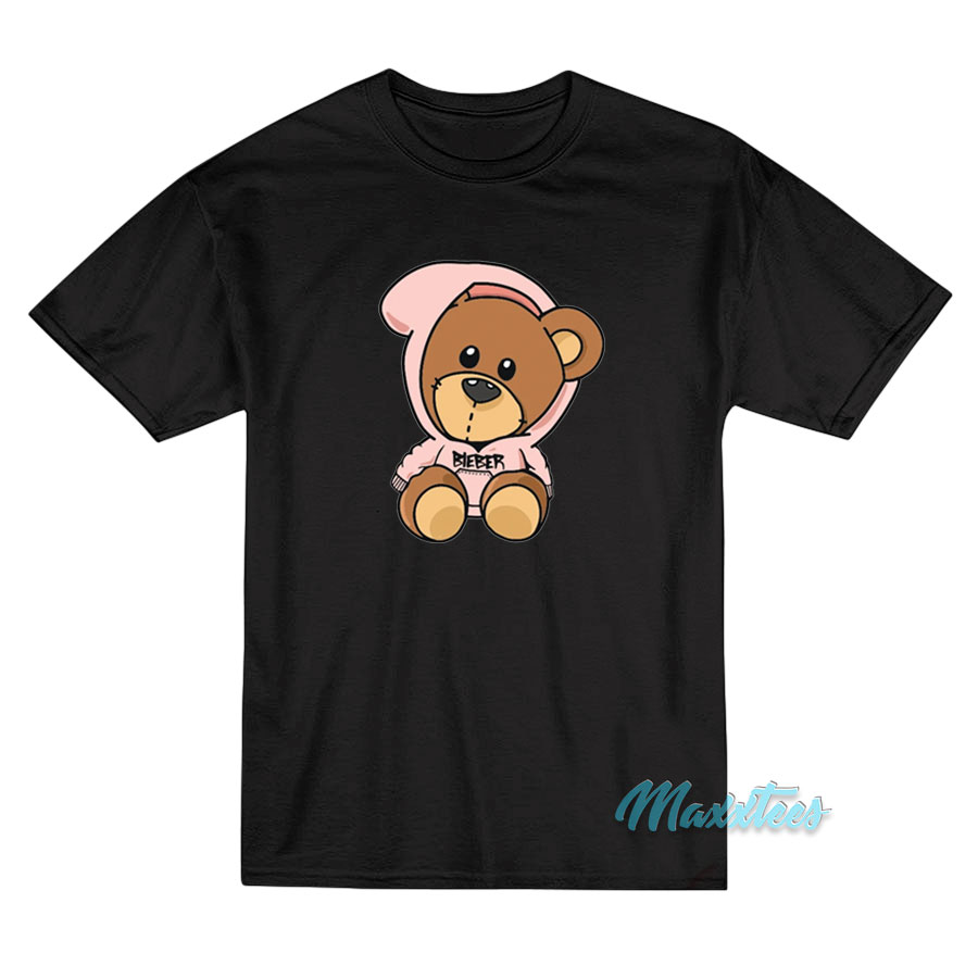 Justin Bieber Bear T-Shirt Justin Bieber Bear T-Shirt