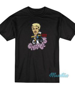 Justin Bieber Changes Caricature T Shirt 1