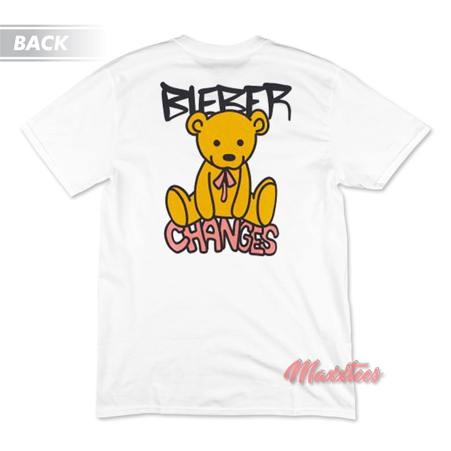 Justin Bieber Changes Duck & Bear T-Shirt Justin Bieber Changes Duck & Bear T-Shirt