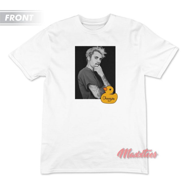 Justin Bieber Changes Duck & Bear T-Shirt Justin Bieber Changes Duck & Bear T-Shirt