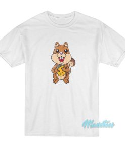 Justin Bieber Drew House Sherman Squirrel T-Shirt 1 Justin Bieber Drew House Sherman Squirrel T Shirt 2