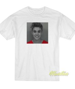 Justin Bieber Mugshot T-Shirt Unisex Justin Bieber Mugshot T-Shirt Unisex