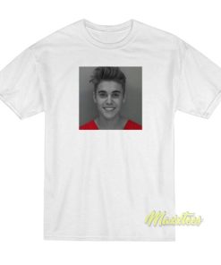 Justin Bieber Mugshot T-Shirt Unisex