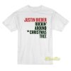 Justin Bieber Rockin Around The Christmas T-Shirt