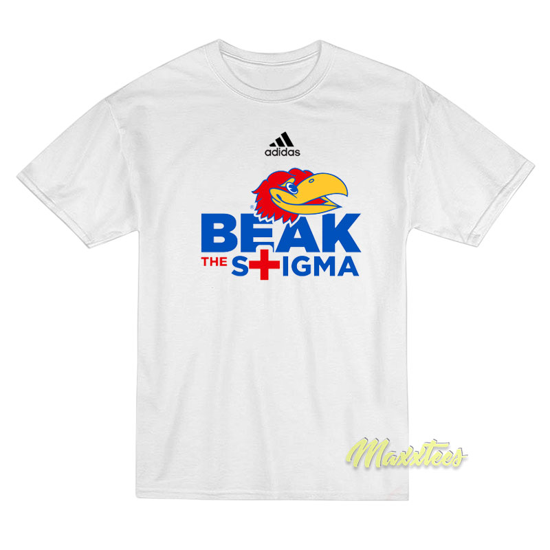 Kansas Jayhawks Beak The Stigma T-Shirt Kansas Jayhawks Beak The Stigma T-Shirt