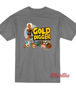 Kanye West Gold Digger T-Shirt Kanye West Gold Digger T-Shirt