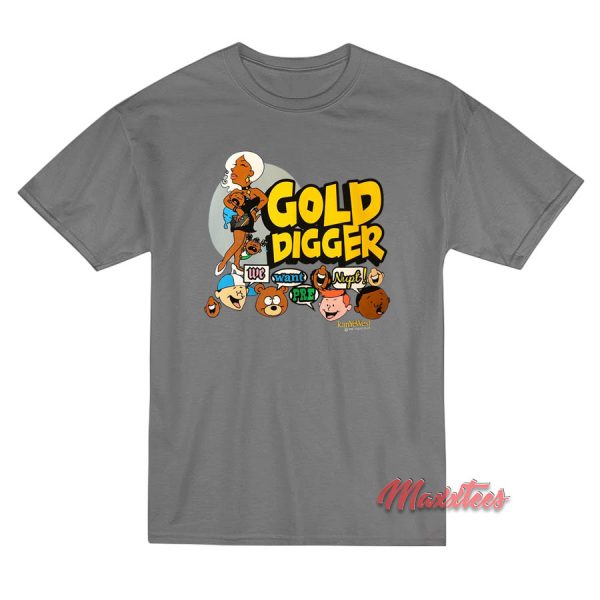 Kanye West Gold Digger T-Shirt Kanye West Gold Digger T-Shirt