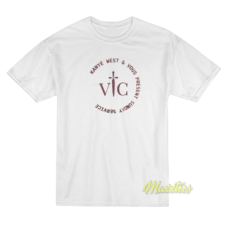 Kanye West x Vous Church Sunday Service T-Shirt Kanye West x Vous Church Sunday Service T-Shirt