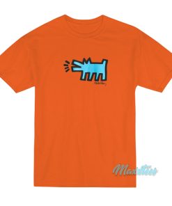 Keith Haring Barking Dog T-Shirt Keith Haring Barking Dog T-Shirt