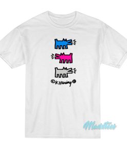 Keith Haring Dog T-Shirt