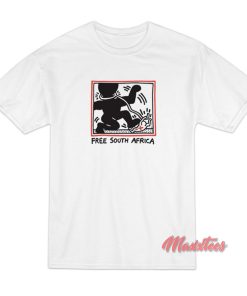 Keith Haring Free South Africa T-Shirt
