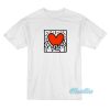 Keith Haring Heart T-Shirt