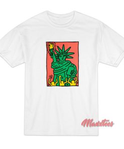 Keith Haring Statue of Liberty T-Shirt