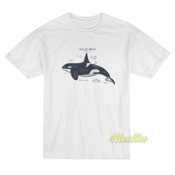 Killer Whale Anatomy T-Shirt Killer Whale Anatomy T-Shirt