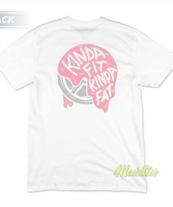 Kinda Fit Kinda Fat Frosted Plates T-Shirt