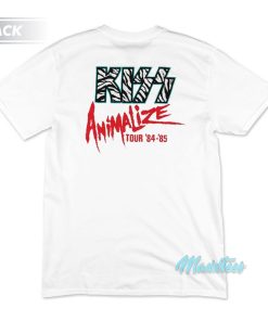 Kiss Animalize Tour 84-85 T-Shirt