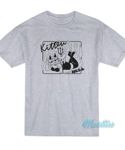 Kitten From Hell Cat T-Shirt 1 Kitten From Hell Cat T Shirt 2