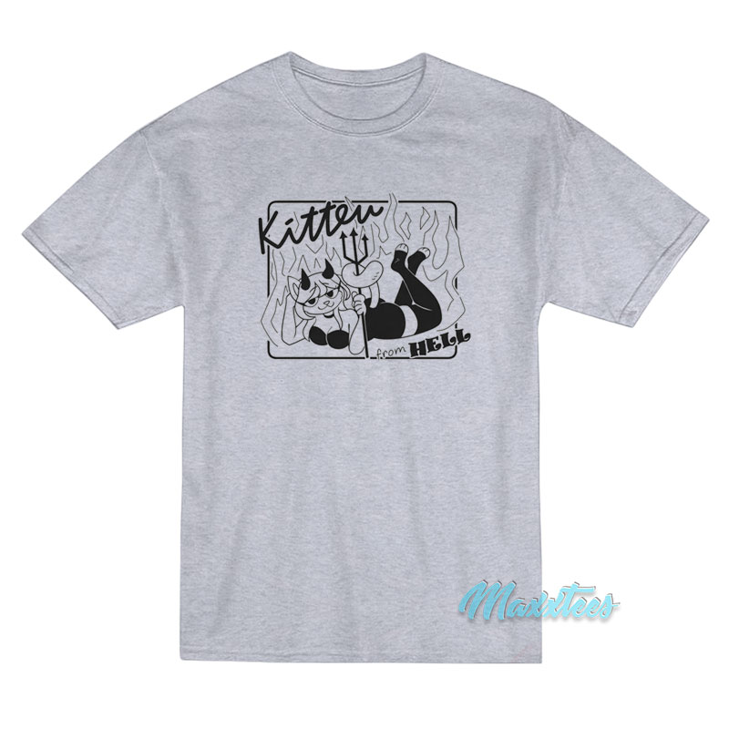 Kitten From Hell Cat T-Shirt Kitten From Hell Cat T-Shirt