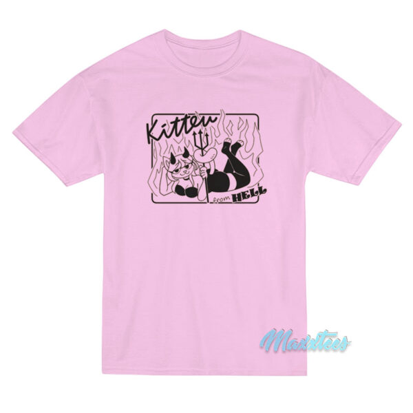 Kitten From Hell Cat T-Shirt Kitten From Hell Cat T-Shirt