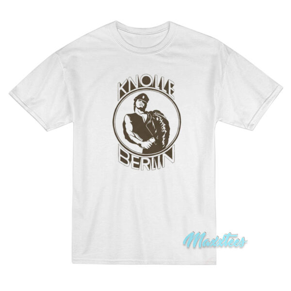 Knolle Berlin Bar BDSM Gay Police T-Shirt Knolle Berlin Bar BDSM Gay Police T-Shirt