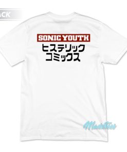 Kurt Cobain Sonic Youth Hysteric Astronaut T-Shirt 1 Kurt Cobain Sonic Youth Hysteric Astronaut T Shirt 2