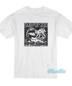 Kurt Cobain Sub Pop 200 T Shirt 1
