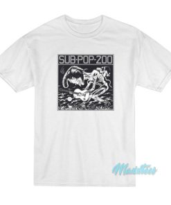 Kurt Cobain Sub Pop 200 T Shirt 2