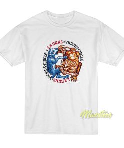 LA Guns Vicious Circle T Shirt 1
