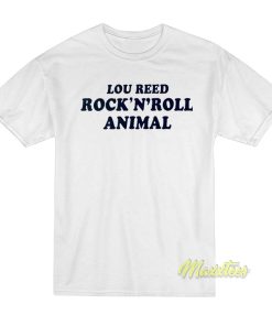 Lou Reed Rock N Roll Animal T Shirt 1