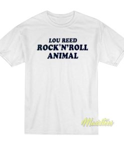 Lou Reed Rock N Roll Animal T Shirt 2