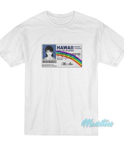 McAsa Hawaii Driver License T Shirt 1