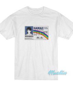 McAsa Hawaii Driver License T Shirt 3