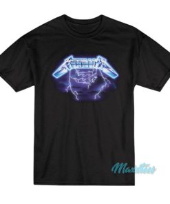 Metallica Lab Ride The Lightning T Shirt 2