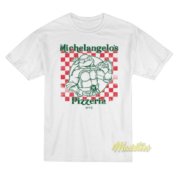 Michelangelo’s Pizzeria NYC TMNT T-Shirt Michelangelo’s Pizzeria NYC TMNT T-Shirt