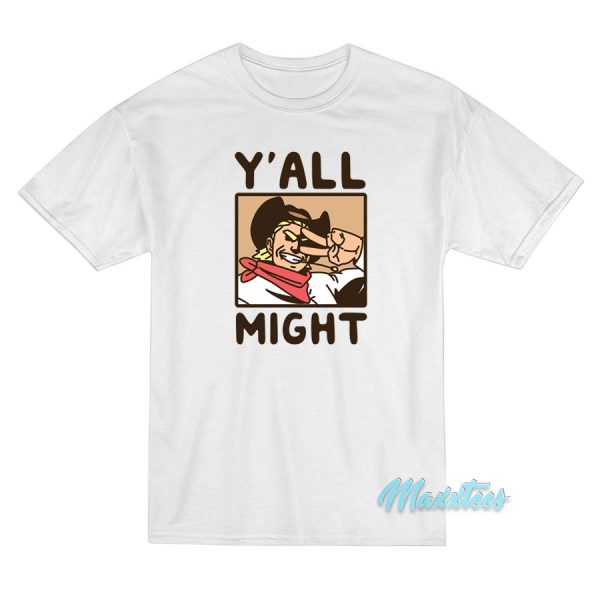 My Hero Academia Deku Y’all Might T-Shirt My Hero Academia Deku Y’all Might T-Shirt
