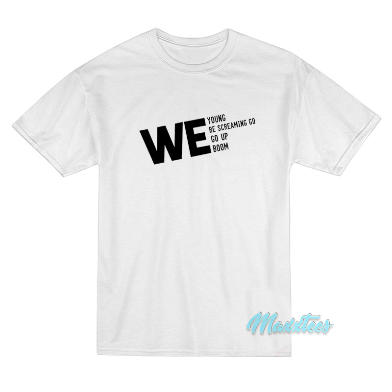 NCT Dream We Go Up We Boom T-Shirt NCT Dream We Go Up We Boom T-Shirt