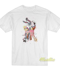 Naughty Bugs and Lola Bunny Butt Slap T-Shirt