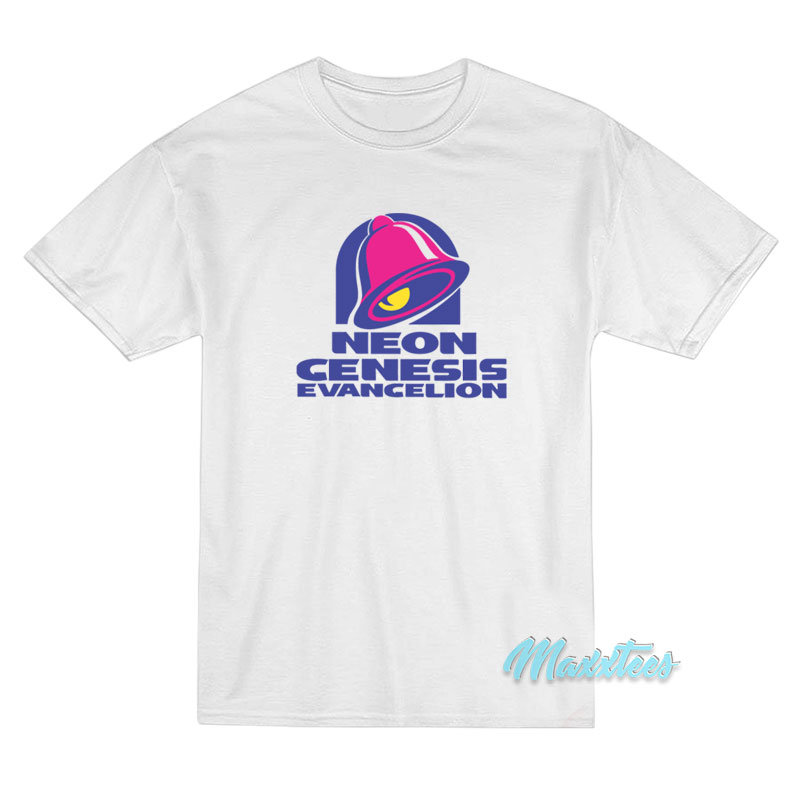 Neon Genesis Evangelion Taco Bell T-Shirt Neon Genesis Evangelion Taco Bell T-Shirt