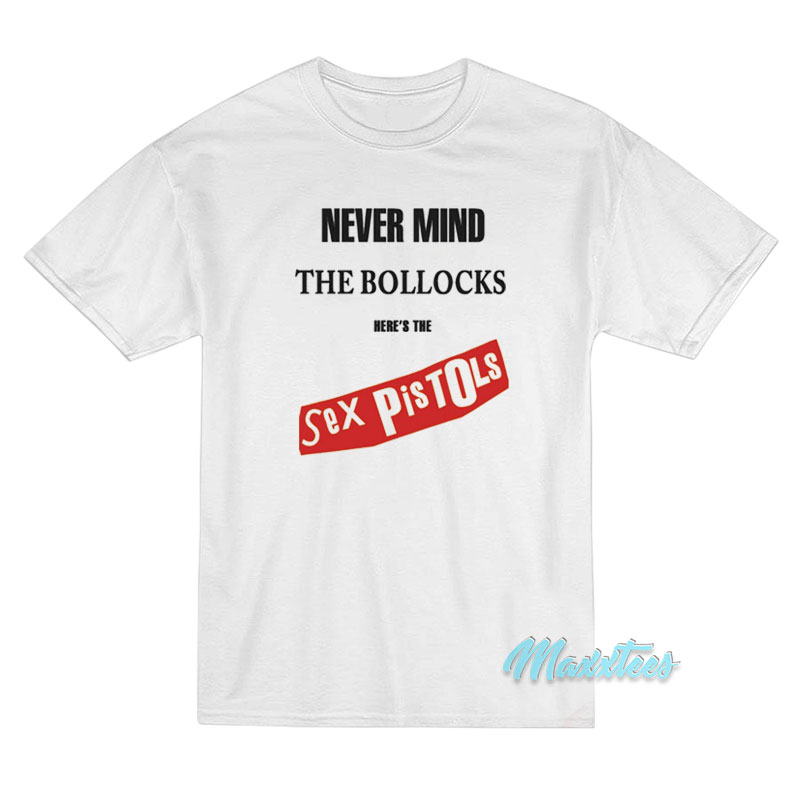 Never Mind The Blocks Here’s The Sex Pistols T-Shirt Never Mind The Blocks Here’s The Sex Pistols T-Shirt