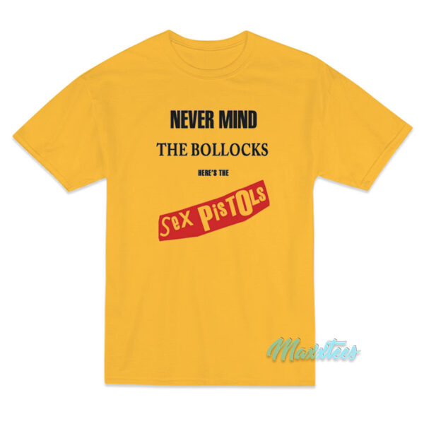 Never Mind The Blocks Here’s The Sex Pistols T-Shirt Never Mind The Blocks Here’s The Sex Pistols T-Shirt