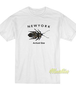 New York Actual Size T Shirt 2