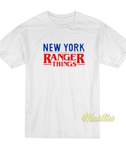 New York Rangers Stranger Things T Shirt 3 1