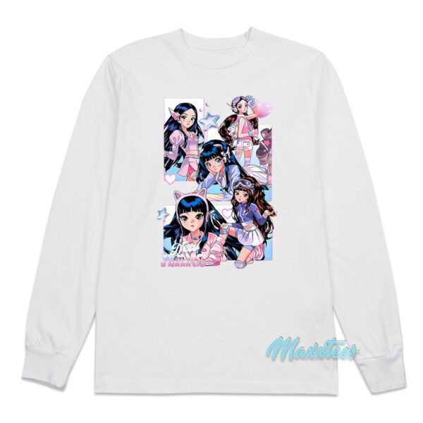 NewJeans Anime Get Up Album Cover Long Sleeve Shirt NewJeans Anime Get Up Album Cover Long Sleeve Shirt