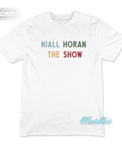 Niall Horan The Show Tracklist T-Shirt Niall Horan The Show Tracklist T-Shirt