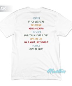 Niall Horan The Show Tracklist T-Shirt