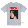 Nicki Minaj Sticking Out Tongue T-Shirt