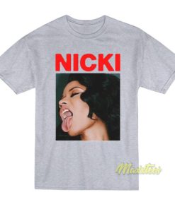 Nicki Minaj Sticking Out Tongue T-Shirt