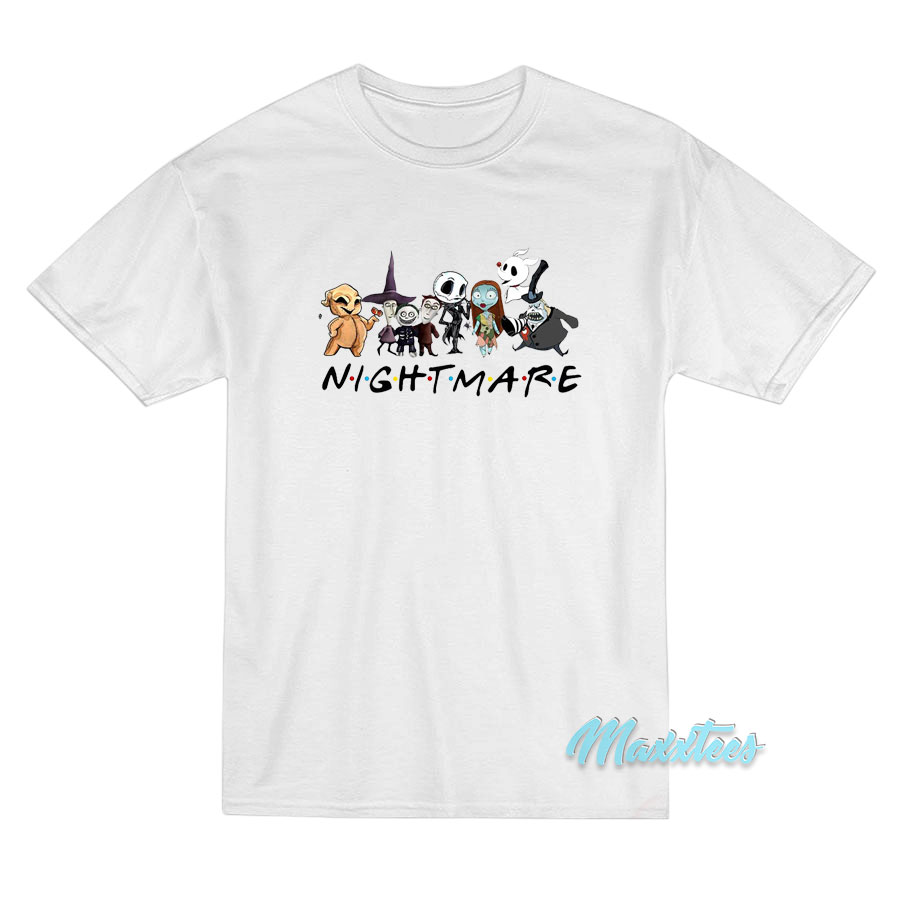 Nightmare Friends Before Christmas T-Shirt Nightmare Friends Before Christmas T-Shirt